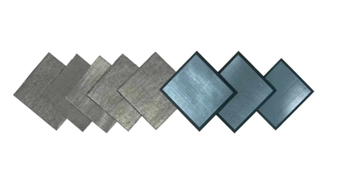 Lenecold graphene thermal pad — flexible solid-state TIM in multiple thicknesses for CPU, GPU, IGBT and EV power modules.